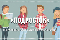 Оперативно-профилактическое мероприятие «Подросток»